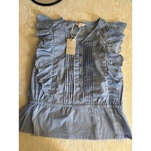 Stitch Girl’s Blue Blouse. Size 12.